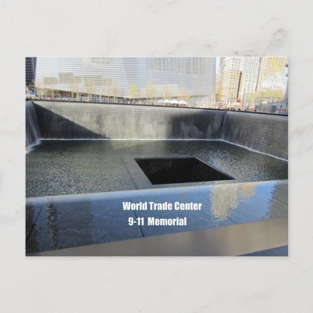 World Trade Center, 9/11 Memorial Vykort (Framsida)