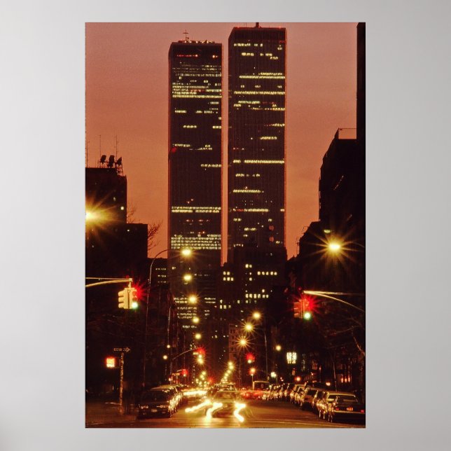 World Trade Center i Dusk Poster (Framsidan)