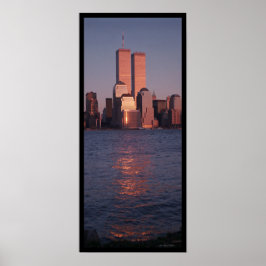 World Trade Center i Sunset Poster