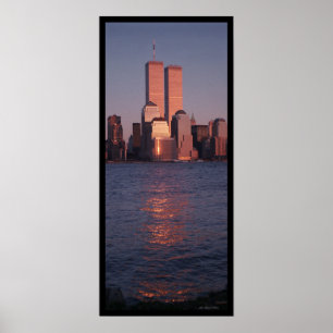 World Trade Center i Sunset Poster