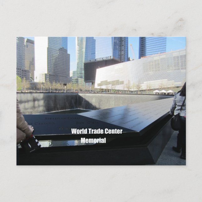 World Trade Center Memorial, New York City Vykort (Framsida)
