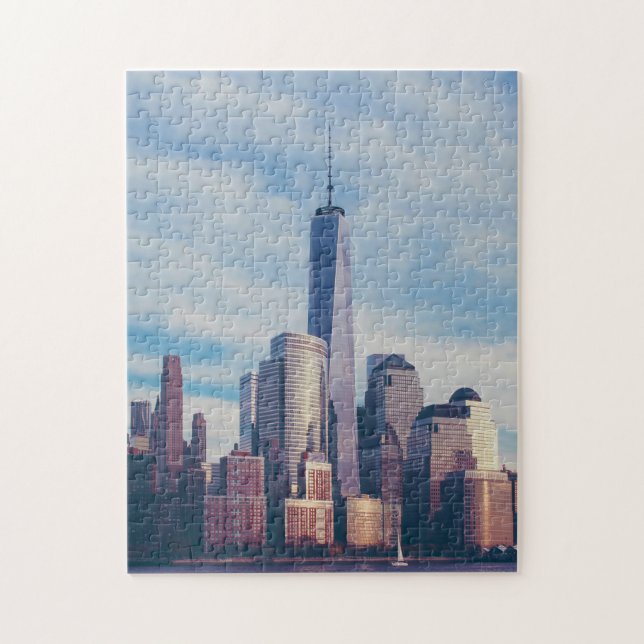 World Trade Center New York. Jigszle Puzzle Pussel (Vertikal)