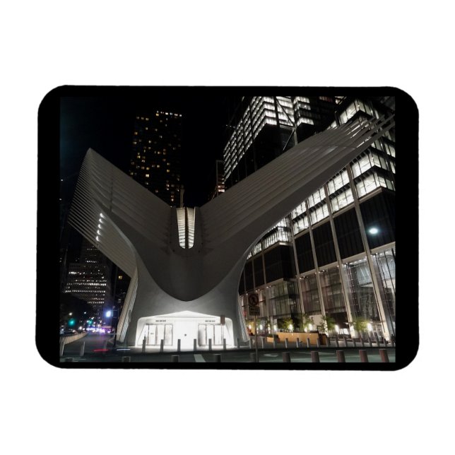 World Trade Center Transport Hub #4 Magnet (Horisontell)