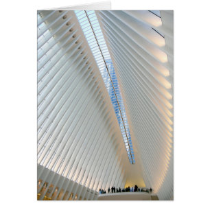 World Trade Center Transport Hub, NY Hälsningskort