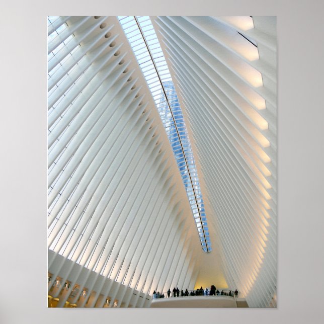 World Trade Center Transport Hub, NY Poster (Framsidan)