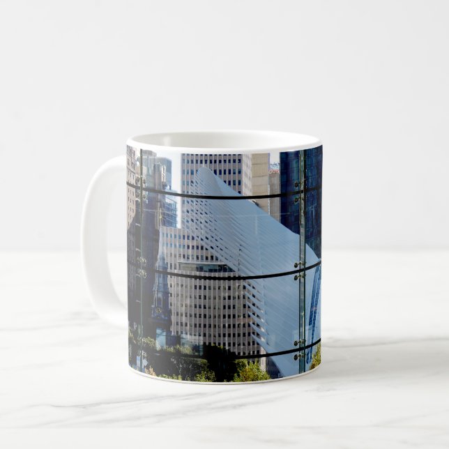 World Trade Center Transportation Hub, NY Kaffemugg (Framsida vänster)