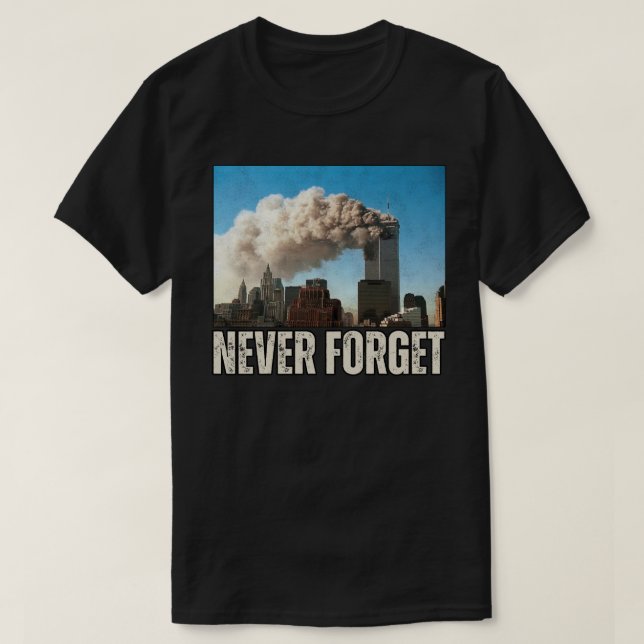 World Trade Center tvillingtorn T Shirt (Design framsida)