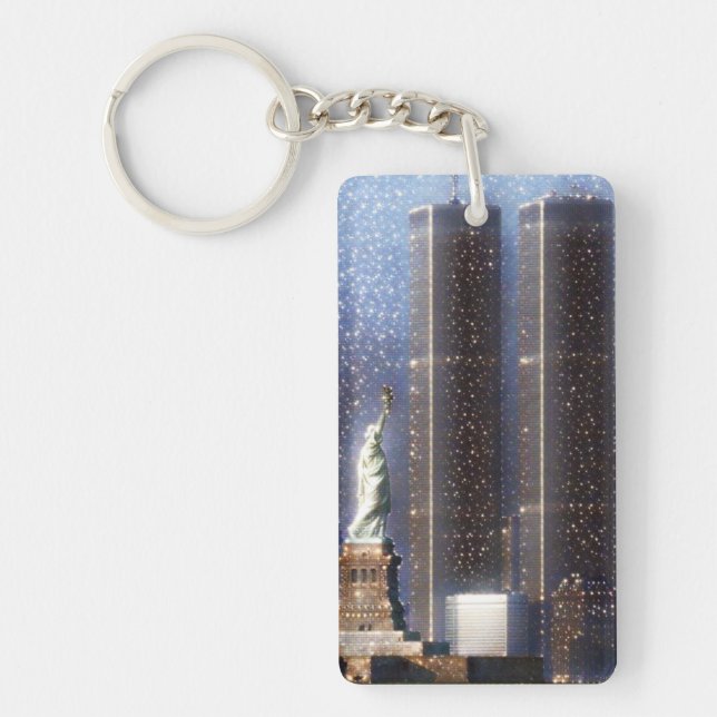 World Trade Center twin torn stilized (Framsidan)