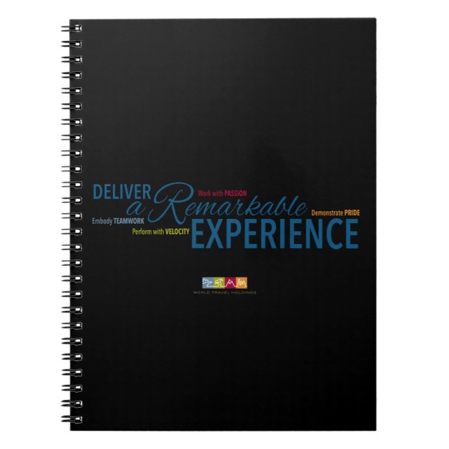 World Travel Holdings - D.A.R.E. Anteckningsbok (Framsidan)