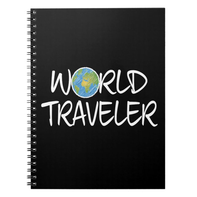 World Traveler Anteckningsbok (Framsidan)