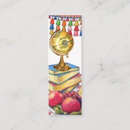 World Traveler Bookmark Mini Visitkort