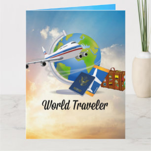 World Traveler - Design #2 Kort