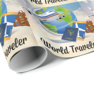 World Traveler, Design 2 Presentpapper