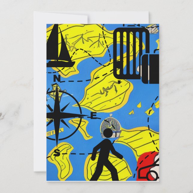 World Traveler Julkort (Framsida)