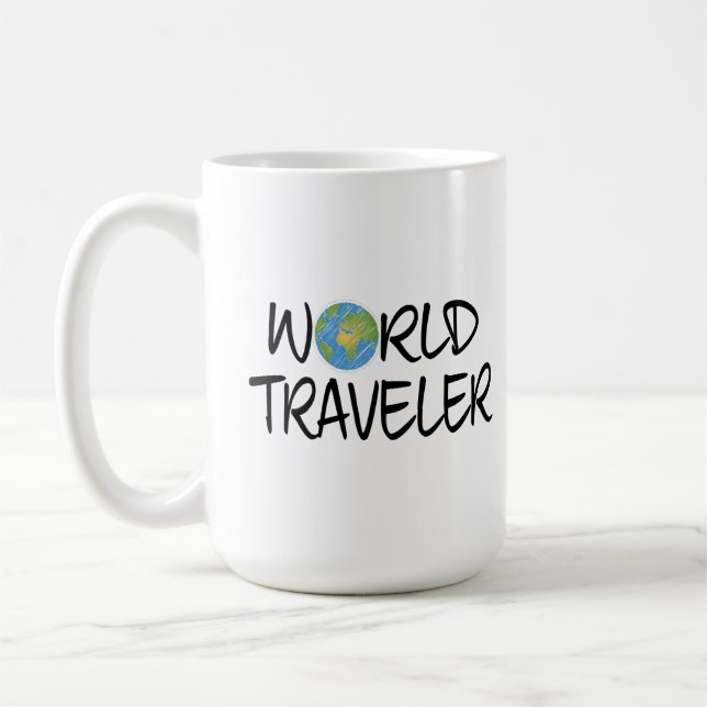 World Traveler Kaffemugg (Vänster)