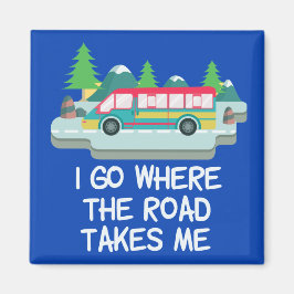 World Traveler RV Camper Road Resa Vacation Magnet