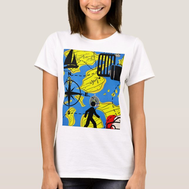 World Traveler T Shirt (Framsida)