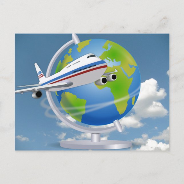 World Traveler Vykort (Framsida)