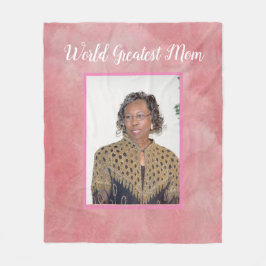 World Underbarare Mamma Fleece Blanket