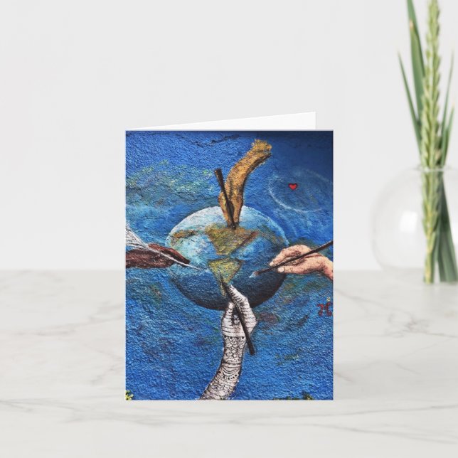 World Unity Graffiti Kort (Framsida)