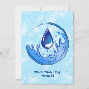 World Vatten Day Spara Vatten Spara Earth