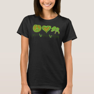 World Vegetarian Day Veggies-Kärlek i fred T Shirt