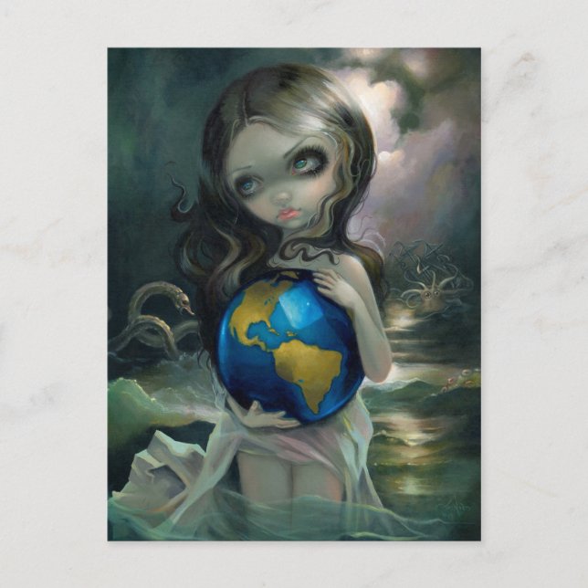 "World"-vykort Vykort (Framsida)