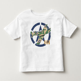 WORLD WAR II AIRCRAFT T SHIRT