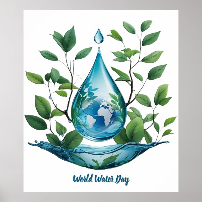 World Water Day Poster (Framsidan)