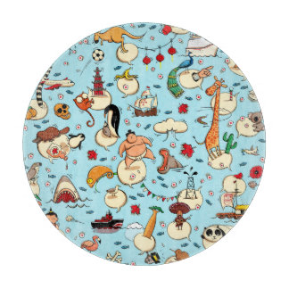 World Wonders: Colorful Blue Mönster.