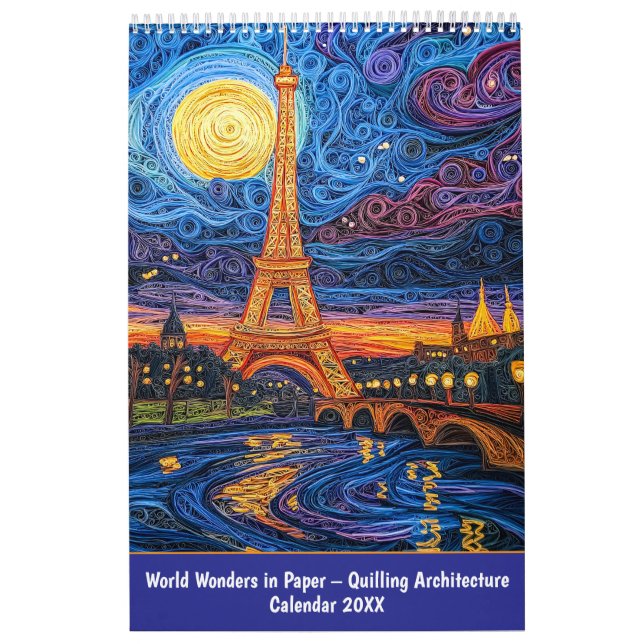 World Wonders in Paper – Quilling Architecture Kalender (Omslag)