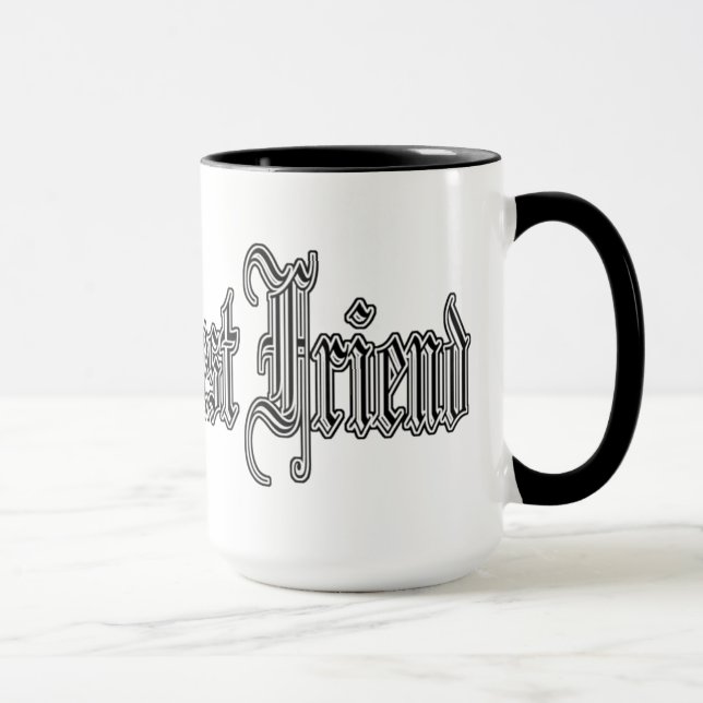 worldbästa vänmugg mugg (Höger)