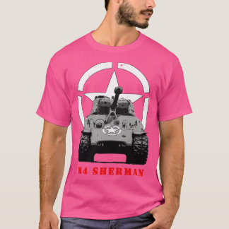 WorldII M4 Sherman Stridsvagn T Shirt