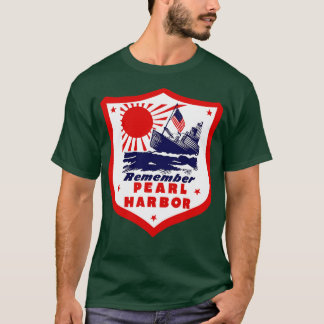 WorldII Minns Pearl Harbour T Shirt