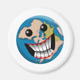 Worldly leende magnet