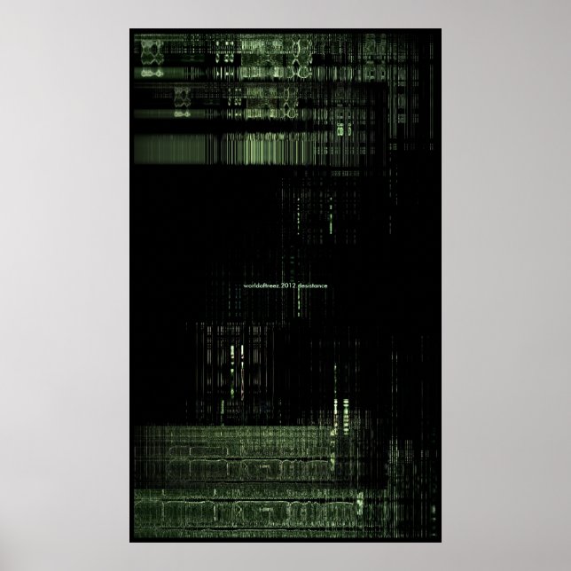 worldoftreez2012desistance lodrät poster (Framsidan)