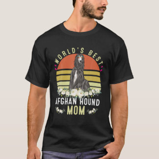 World's Best Afghan Hound Mamma Hund Mamma Funny T Shirt