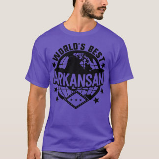 Worlds Best Arkansan TShirt T Shirt