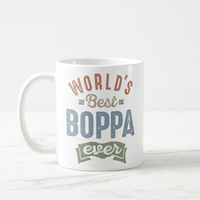 Worlds Best Boppa Kaffemugg (Vänster)