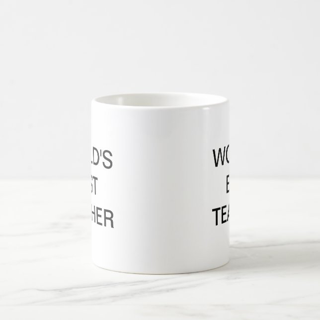 Worlds Best Boss The Office Dunder Mifflin Coffee  Kaffemugg (Center)