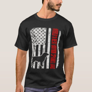 Worlds Best Boykin Spain Pappa American Flagga T Shirt