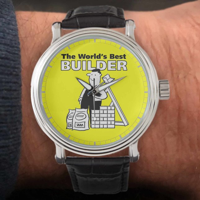 World's Best Builder Watch Armbandsur (Skapare uppladdad)