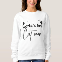 World's Best Cat Mamma Sweatshirt - Freefit Women' T Shirt