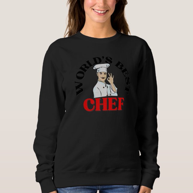World's Best Chef Chefs Cooks T Shirt (Framsida)