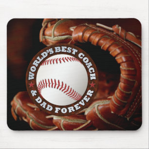 World's Best Coach & Pappa 1 Mousepads Options Musmatta
