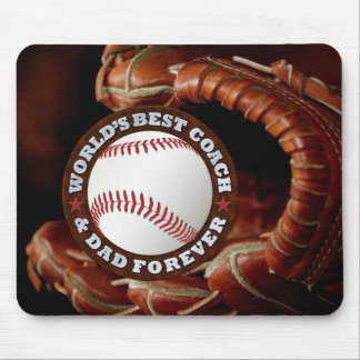 World's Best Coach & Pappa 1 Mousepads Options Musmatta
