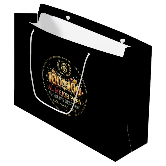 World's Best Dad / Bolsa de regalo (Framsidan Vinklad)