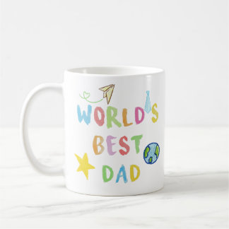 World's Best Dad Mug Kaffemugg