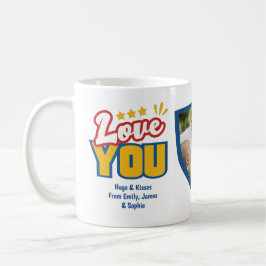 World's Best Dad with Love Custom  Kaffemugg