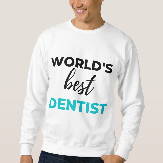 World's Best Dentist 2 Lång Ärmad Tröja (Framsida)